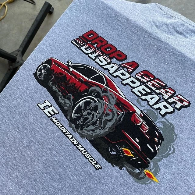 Community event tee — Grizzly Graphics portfolio