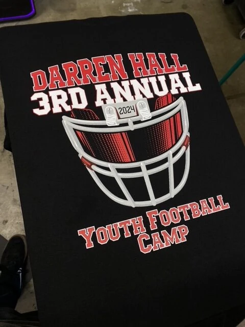 Football team print — Grizzly Graphics portfolio