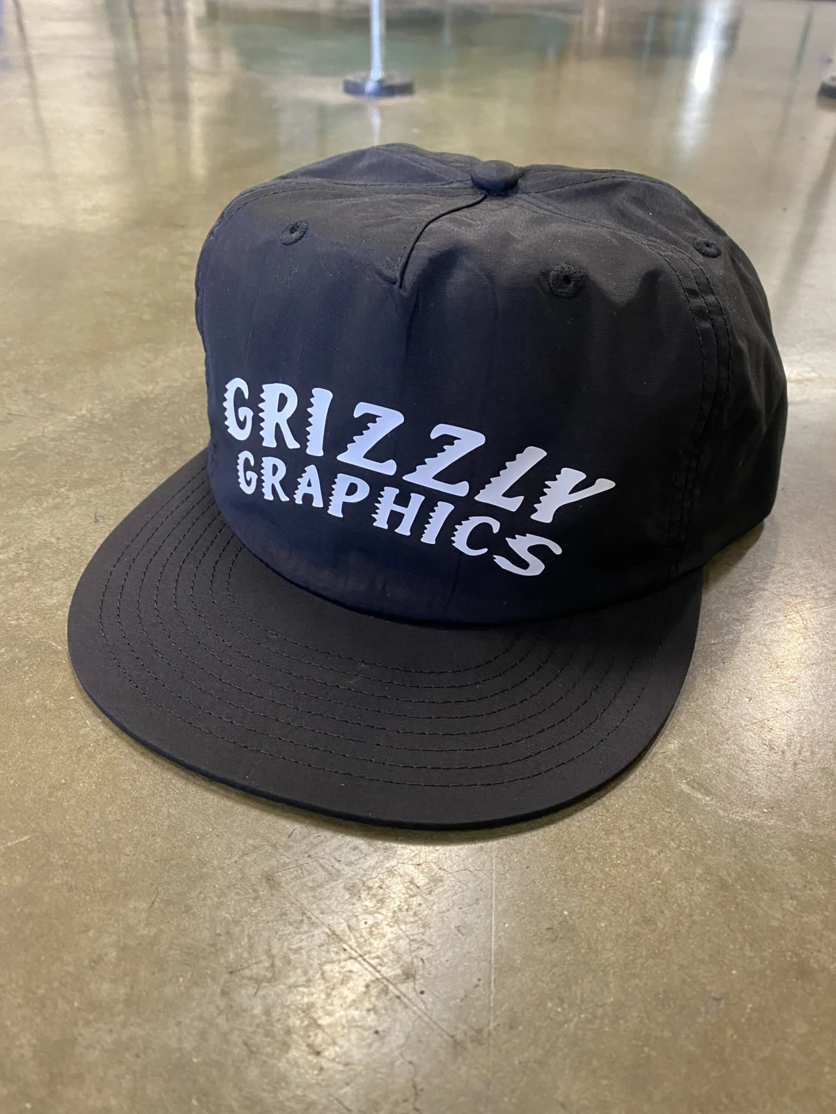 Grizzly shop cap from the Grizzly Graphics portfolio